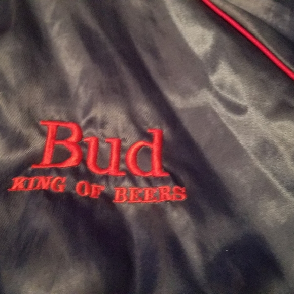 Official Product Jackets & Coats Budweiser Bud King Of Beers Satin